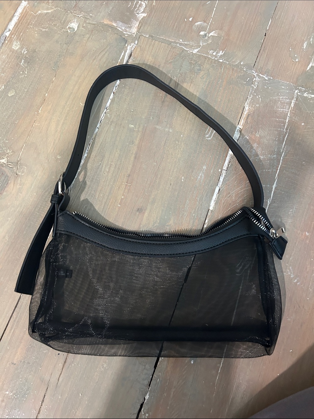 Black Mesh “clear purse”!
